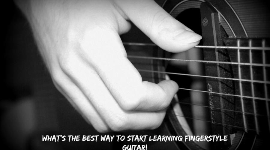 What’s the best way to start learning fingerstyle guitar. Three practical exercises with Tab.