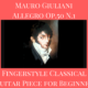 Mauro Giuliani Allegro Op50 N.1 Classical Guitar Lesson. Fingerstyle Guitar Lesson.