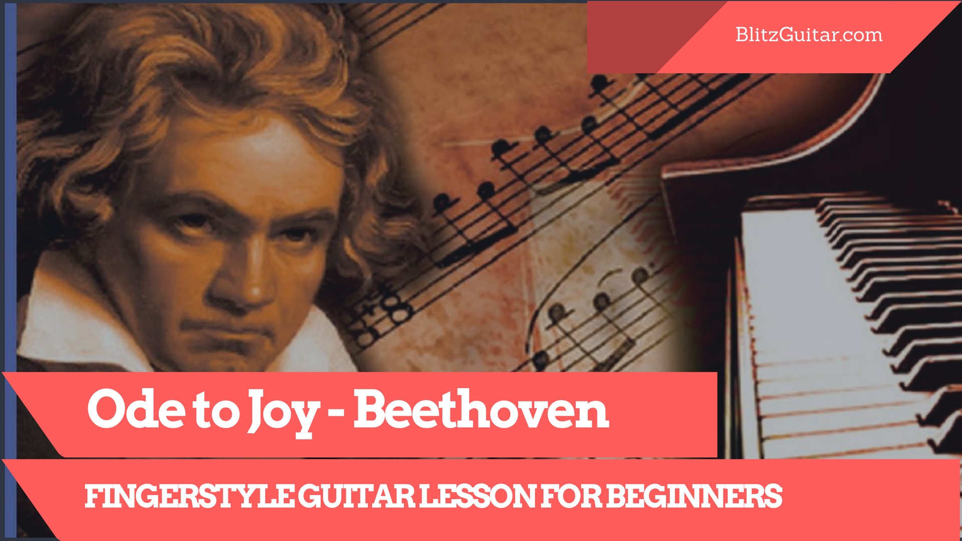 Ode to joy classical guitar deals
