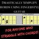 Six Chords in 29 Minutes. Fingerstyle Acoustic Guitar Secret!