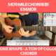 Movable Chords in E Major – One Shape a Ton of Color Chords