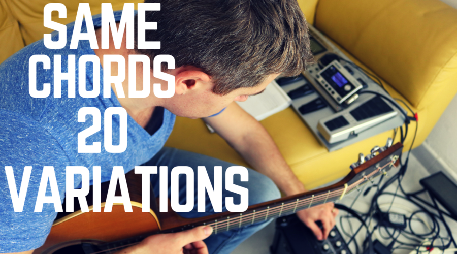 Same chord progression 20 variations