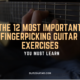 The 12 Most Important Fingerpicking Guitar Exercises you MUST Learn