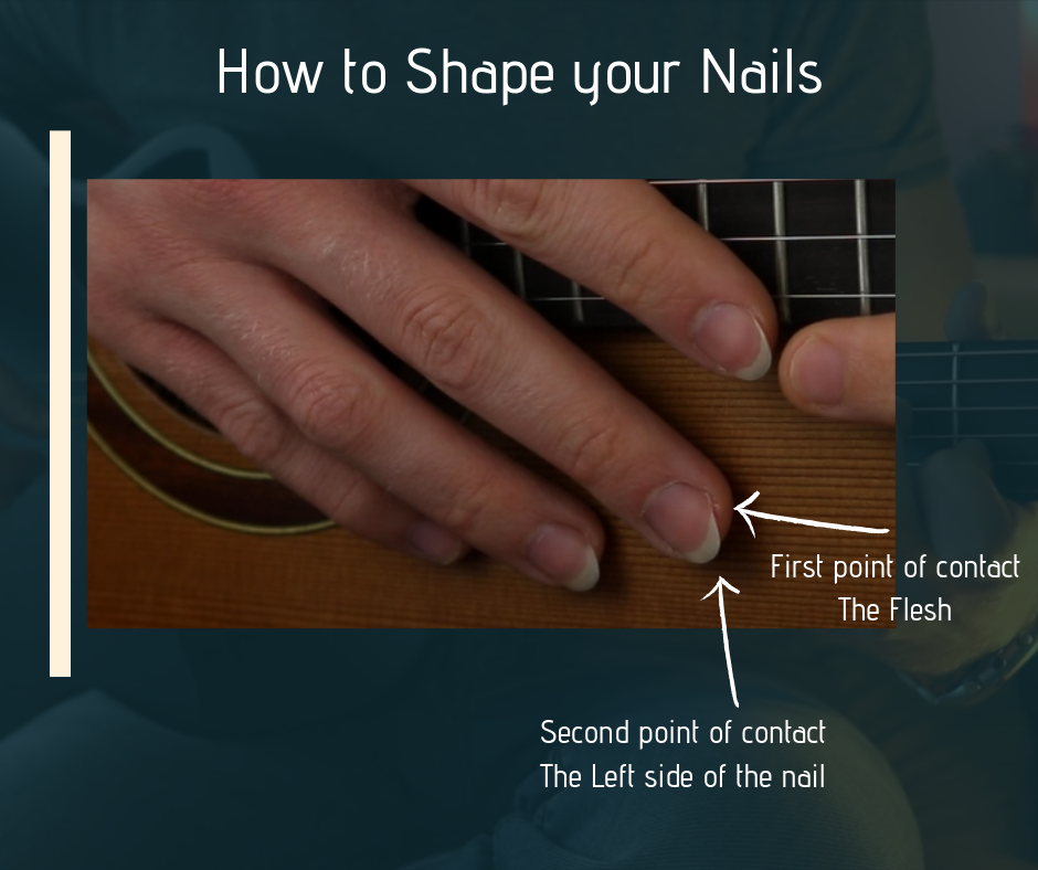 How to trim and shape your nails for guitar – FINGERSTYLE GUITAR LESSONS