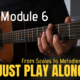 Just Play Along Module 6 | Melodic Solo in B Minor