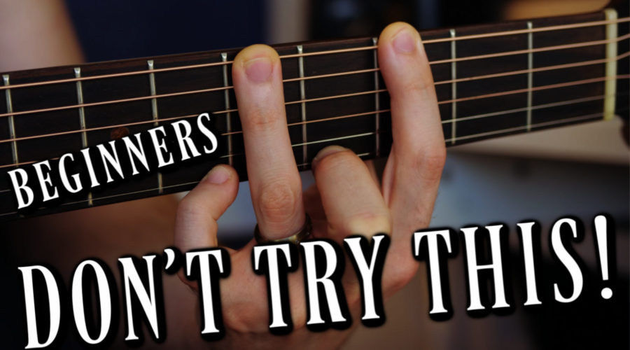 BEWARE! This Guitar Exercise can Hurt Your Fingers!
