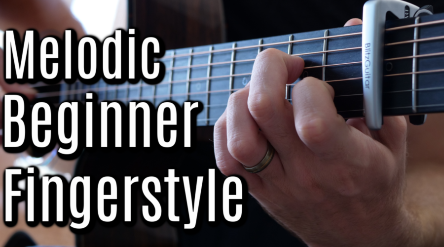 MELODIC Fingerpicking Exercise for BEGINNERS
