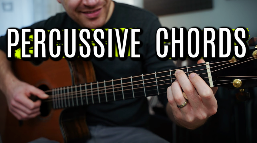 THUMB SLAP Cool CHORDS Played With Percussive Technique.