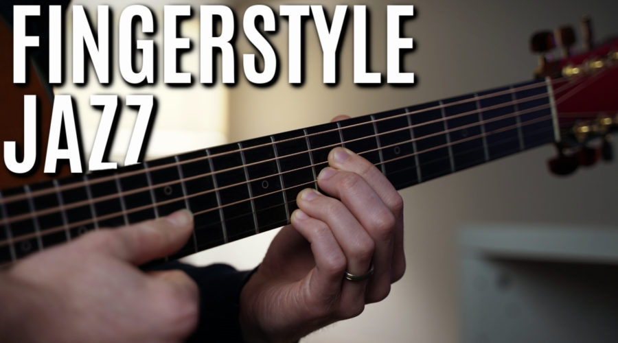 Beautiful FINGERSTYLE Jazz CHORDS (INTERMEDIATE)