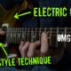 Electric Fingerstyle Sounds Awesome! (TRY IT!)