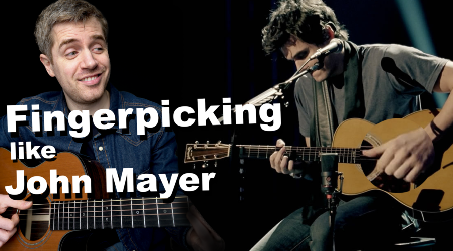 Fingerpicking like john mayer