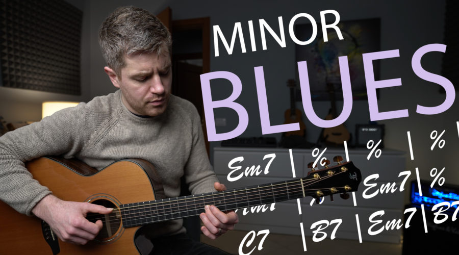 Just A Beautiful Minor Blues (Fingerstyle Blues in E Minor).